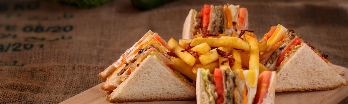 Sandwich and Fries
